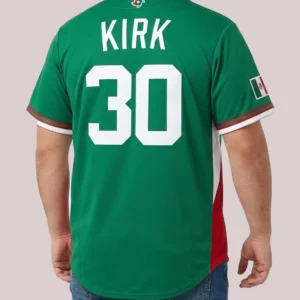 Alejandro Kirk Mexico Baseball Nike Classic Green Jersey