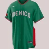Mexico Baseball Nike 2026 Alejandro Kirk World Baseball Classic Road Stadium Green Jersey