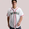Nike 2026 World Baseball Mexico Baseball Classic Home Stadium White Jersey