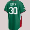 Mexico Baseball Nike 2026 Alejandro Kirk World Baseball Classic Road Stadium Jersey Green