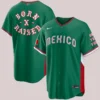 Nike x Born x Raised Mexico Classic Baseball Stadium Jersey Green