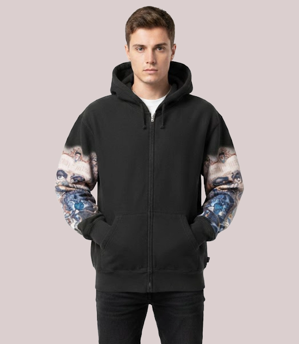 Supreme Michael Jackson Dangerous Zip Up Hooded Sweatshirt