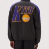 All-Star x kith Los Angeles Lakers Douglas Zip-up Track Jacket For Sale