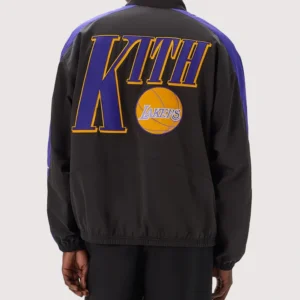 All-Star x kith Los Angeles Lakers Douglas Zip-up Track Jacket For Sale