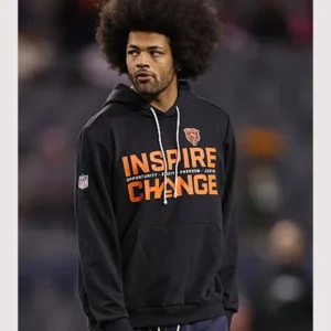 NFL Chicago Bears Nike Inspire Change Hoodie Black