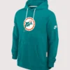 Mike McDaniel Miami Dolphins Sideline Nike Hoodie