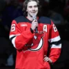 Buy Devils Jack Hughes New Jersey Red Breakaway Player Jersey