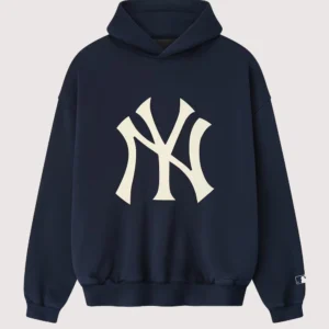 New York Yankees Fear of God x MLB Sport Hoodie Navy For Sale