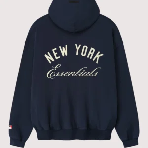 New York Yankees Fear of God x MLB Navy Sport Hoodie