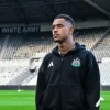 Adidas Newcastle United Black Anthem Hoodie Jacket