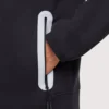 Nike Tech Windrunner Men’s Reflective Design Details Fleece Full-Zip Hoodie Jacket Black