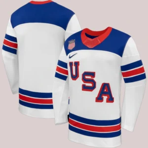 Team USA Hockey Nike White Jersey