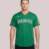 Mexico Born x Raised 2026 World Baseball Green Jersey