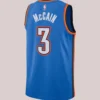 Shop Oklahoma City Thunder Jared McCain Nike Unisex Swingman Blue Jersey