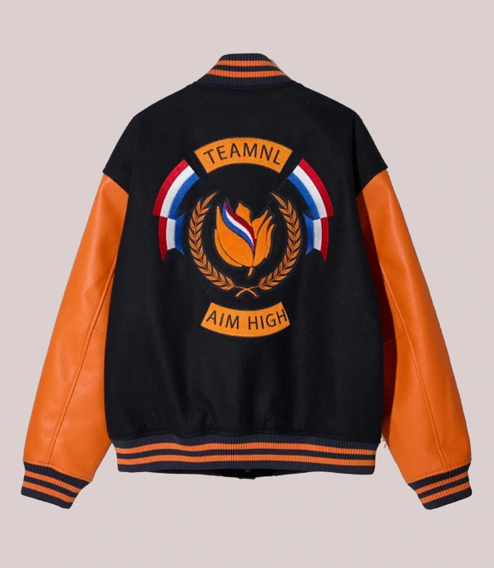 Netherlands Denham Team Wool Varsity Jacket