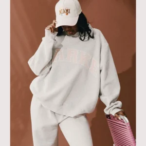 Parke Miami Varsity Mockneck Sweatshirt