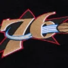 Philadelphia 76ers Black Hardwood Classics 76 Jacket