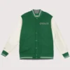 Philadelphia Eagles Mitchell & Ness Kelly Green Varsity Jacket