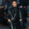 Phoebe Philo Teyana Taylor Leather Black Jacket
