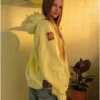 Salish Matter Sincerely yours Oversized Hoodie Yellow