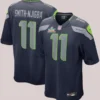 Jaxon Smith-Njigba Seattle Seahawks Super Bowl LX Patch Jersey