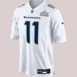 Jaxon Smith-Njigba Seattle Seahawks Nike White Jersey
