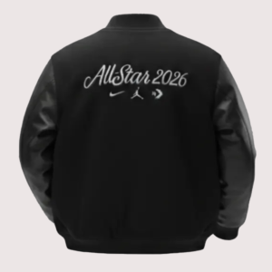 2026 All Star Nike Black Varsity Jacket For Sale