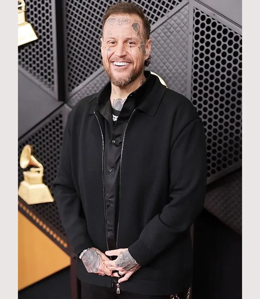 Jelly Roll Grammy Award 2026 Black Jacket