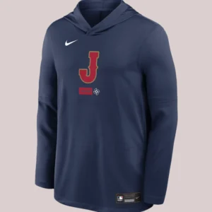 Japan Baseball Nike 2026 World Baseball Dri-FIT Navy Hoodie