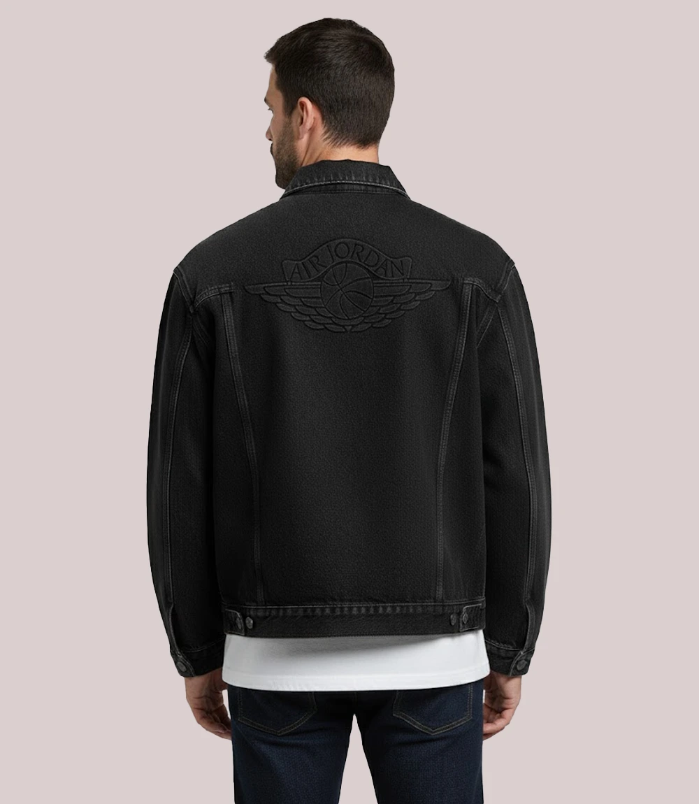 Levi’s x Jordan Black Denim Trucker Jacket