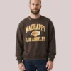 Madhappy Los Angeles Lakers Brown Sweatshirt