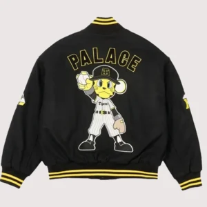 Palace Osaka Hanshin Tigers Black Varsity Jacket