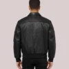 Supreme Spider Man Leather Jacket Black