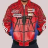 Supreme Spider Man Collection Zip-up Vanson Leather Jacket