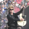 Billie Joe Super Bowl Black Leather Jacket