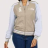 Shop Seattle Seahawks Tan Super Bowl LX Champions Tonal Bomber Jacket