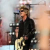 Billie Joe Super Bowl LX Green Day Leather Black Jacket