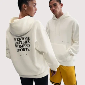 TOGETHXR x Nike Everyone Watches Sports White Hoodie