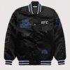 Ultimate Fighting Championship 324 Las Vegas Black Bomber Varsity Jacket