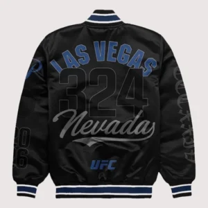 UFC 324 Las Vegas Bomber Jacket Black