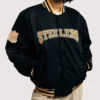 Golf Wang Pittsburgh Steelers Black Full-Snap Bomber Varsity Jacket