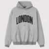 Fear of God Essentials x Lodon 90's Grey Fleece Hoodie