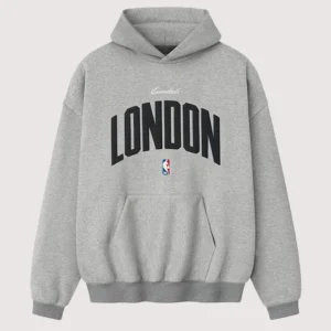 Fear of God Essentials x Lodon 90's Grey Fleece Hoodie