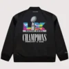 Seattle Seahawks Mitchell & Ness Super Bowl LX Champions Black Bomber Jacket