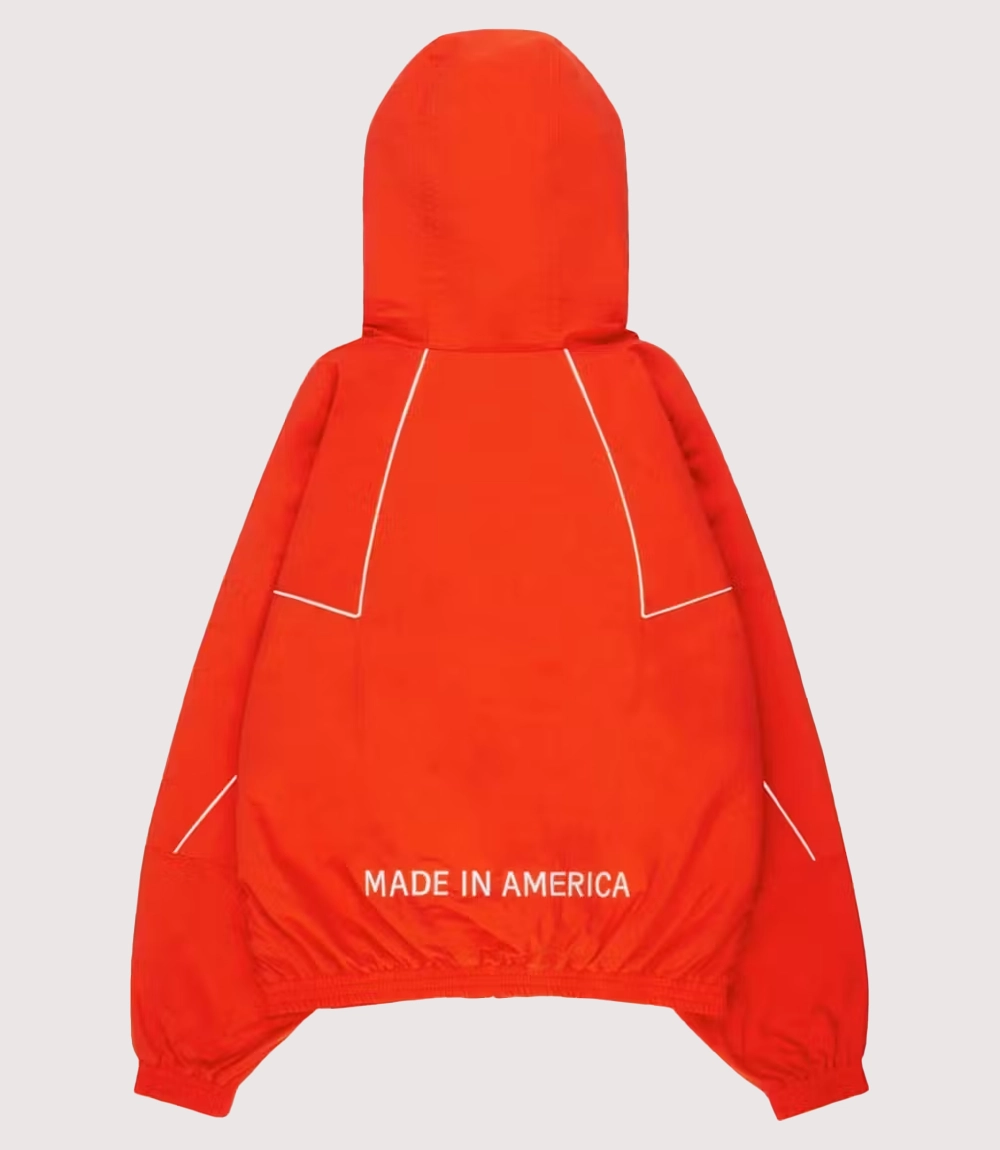 NAHMIAS x Marty Supreme A24 Classic Warm Up Red Jacket