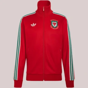 Wales National Team adidas 150th Anniversary FIFA x World Cup Track Jacket Red