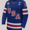 Team USA Hockey Auston Matthews Royal Jersey