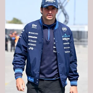 2026 Atlassian Williams F1 Team Carlos Sainz Jr. Varsity Jacket