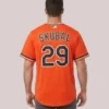 2026 Tarik Skubal Detroit Tigers Nike Alternate Replica Jersey Orange