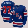 Team USA Connor Hellebuyck Jersey
